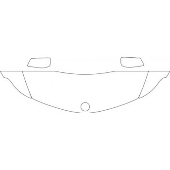 2005 BMW 645 I COUPE Hood Fender Mirror Kit (less coverage)