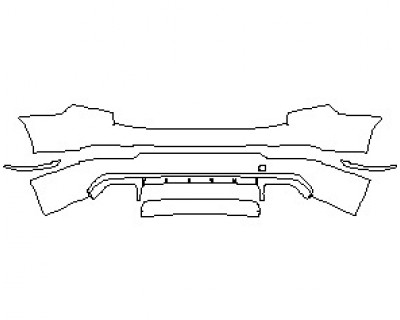 2019 VOLVO XC90 R-DESIGN REAR BUMPER KIT