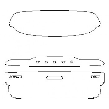 2019 VOLVO XC90 R-DESIGN REAR HATCH WITH XC90 & T6 R DESIGN EMBLEMS