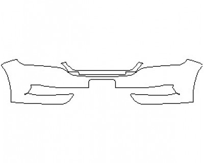 2023 CHEVROLET IMPALA LT BUMPER WITH PLATE