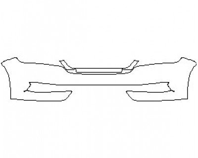 2023 CHEVROLET IMPALA LS BUMPER WITHOUT PLATE
