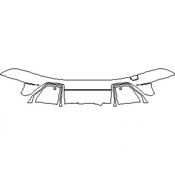 2024 BMW X5 M REAR DIFFUSER WITH SENSORS