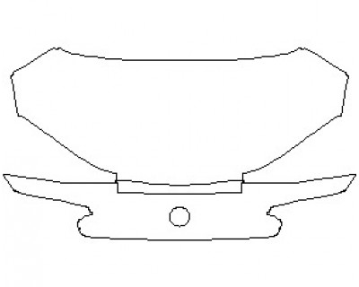 2023 BMW Z4 M-SPORT REAR DECK LID TWO PIECE HAND CUT OR REMOVE AND REPLACE EMBLEMS