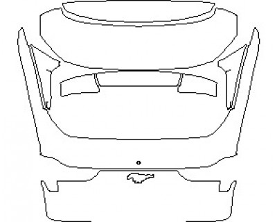 2022 FORD MUSTANG MACH-E CALIFORNIA ROUTE 1 REAR HATCH
