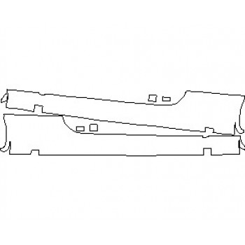 2019 MERCEDES E CLASS AMG LINE CABRIOLET ROCKER PANELS