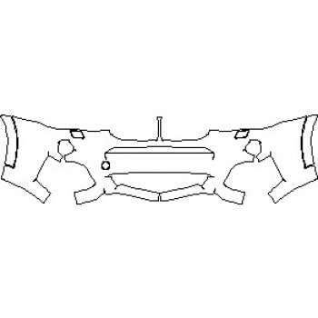 2018 BMW X4 M SPORT BUMPER KIT WITH SENSORS