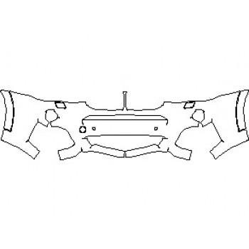 2018 BMW X4 M SPORT BUMPER KIT WITH WASHERS & SENSORS