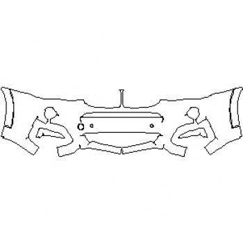 2018 BMW X4 M40I BUMPER KIT WITH SENSORS