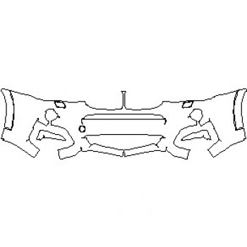 2018 BMW X4 M40I BUMPER KIT WITH WASHERS