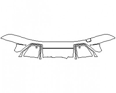2021 BMW X6 M COMPETITION REAR DIFFUSER WITH SENSORS
