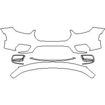 2023 CHRYSLER PACIFICA LIMITED BUMPER