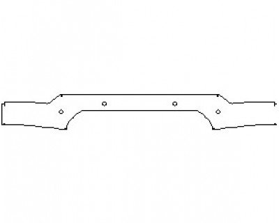 2022 GMC SIERRA 1500 SLE LOWER BUMPER WITH SENSORS VERIFY IF PAINTED OR CHROME