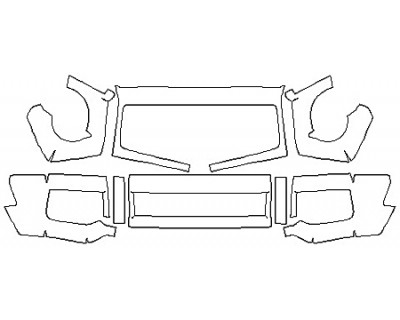 2017 MERCEDES G-CLASS SUV G63 AMG Bumper