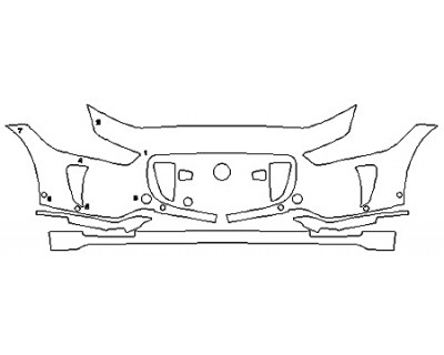 2019 JAGUAR I-PACE HSE Bumper