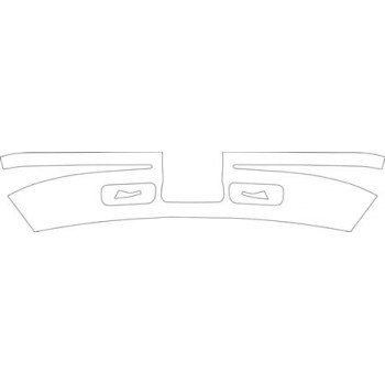2000 CHEVROLET ASTRO  BUMPER LOWER [WITH FRONT LICENSE PLATE]