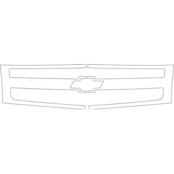 2008 CHEVROLET SILVERADO 1500 LS EXTENDED CAB Grille Kit