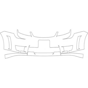 2007 FORD FOCUS SPORT  Bumper With Plate Cut Out Kit