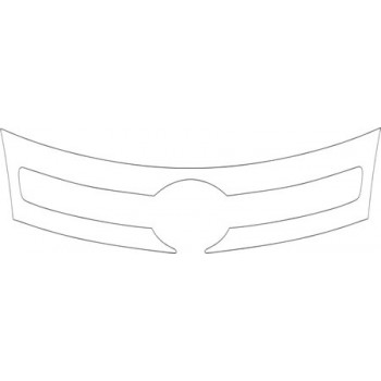 2010 FORD FOCUS COUPE S Grille Kit