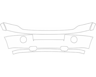 2009 FORD EXPEDITION KING RANCH BASE Bumper Kit