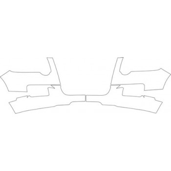 2010 FORD EXPLORER EDDIE BAUER  Bumper (with Plate Cut-out) Kit
