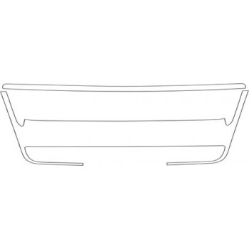 2009 FORD EXPLORER XLT SPORT Chrome Grille (with Plate Cut-out) Kit