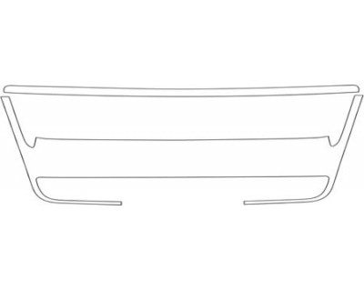 2005 FORD EXPLORER XLS SPORT Chrome Grille (with Plate Cut-out) Kit