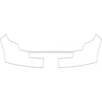 2008 FORD EDGE SE  Bumper(with Plate Cut-out) Kit