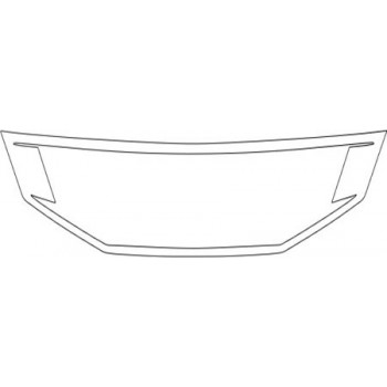 2010 HONDA ACCORD COUPE EX Grille Kit