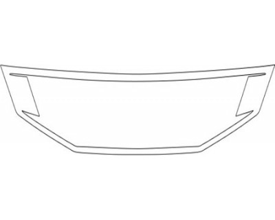 2010 HONDA ACCORD COUPE EX Grille Kit
