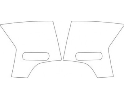 2009 HUMMER H2 LUX  Small Fenders Kit