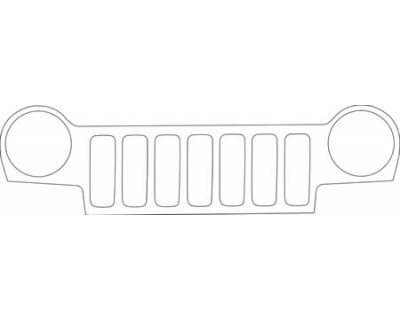 2003 JEEP LIBERTY  GRILLE KIT