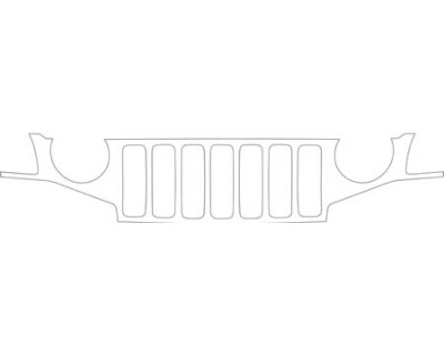 2007 JEEP COMPASS BASE  Grille Kit