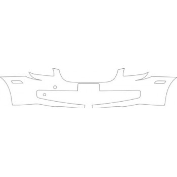 2008 KIA OPTIMA X  Bumper (plate Cut Out) Kit