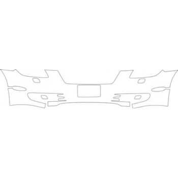 2010 LEXUS SC 430 Bumper (with Washers And Plate Cut Out) Kit