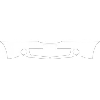 2007 LINCOLN LS V6-LUXURY  Bumper (with Plate Cut Out) Kit