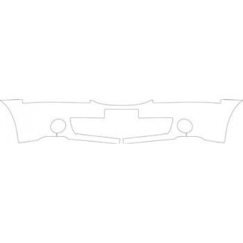 2006 LINCOLN LS V8-SPORT  Bumper (with Chrome Trim & Plate Cut Out) Kit