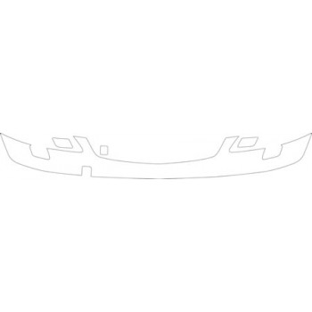 2009 MERCEDES-BENZ S 63 AMG BASE Upper Bumper (with Washers) Kit