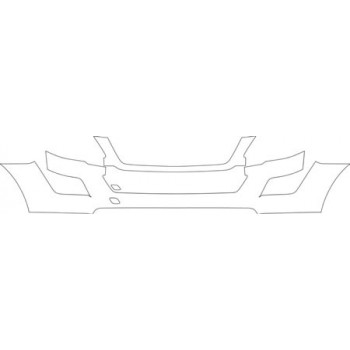 2012 MERCEDES-BENZ ML 320 BASE Bumper Kit