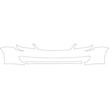 2007 MITSUBISHI LANCER BASE  Bumper Kit