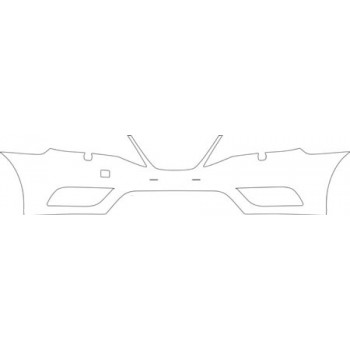 2012 SAAB 9--3 CONVERTIBLE AERO Bumper (with Washers) Kit
