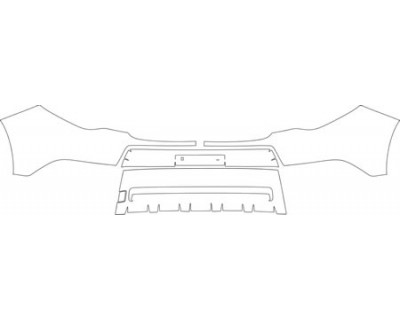 2012 SUBARU FORESTER 2.5X PREMIUM Bumper With Fender Flares Kit