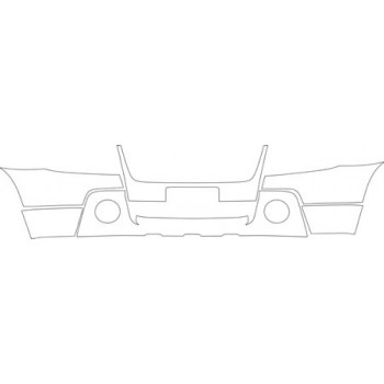 2011 SUZUKI GRAND VITARA BASE  Bumper (plate Cut Out) Kit