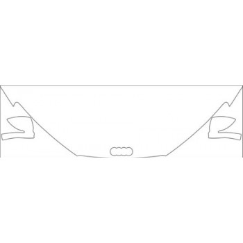 2011 AUDI R8 V8 BASE Hood Mirrors Kit