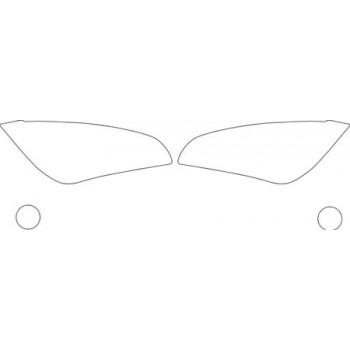 2013 BMW X1 X-LINE  Headlight Foglight Kit