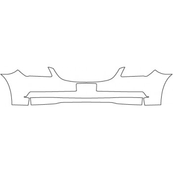 2015 BUICK LACROSSE PREMIUM 2  Bumper (24 Inch With Plate Cut Out)