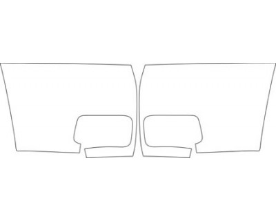 2011 CHEVROLET SILVERADO 1500 LTZ REGULAR CAB Bumper With Fog Lights (center Chrome) Kit