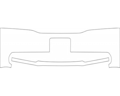 2010 DODGE AVENGER SXT  Bumper With Plate Cut Out Kit