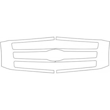 2013 FORD EXPEDITION KING RANCH EL Grille Kit