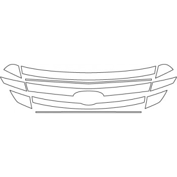 2016 FORD TAURUS SHO  Grille