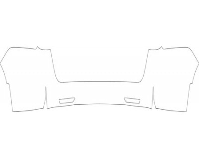 2013 HONDA ODYSSEY EX-L  full Rear Bumper(with Flaps) Kit